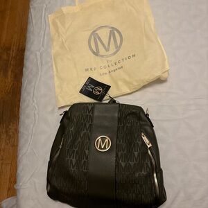 Black Women's backpack purse